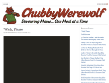 Tablet Screenshot of chubbywerewolf.com